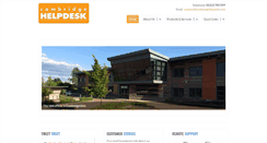 Desktop Screenshot of cambridgehelpdesk.com